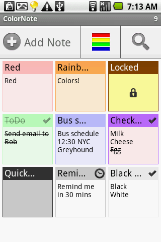 ColorNote Notepad Notes Android Productivity