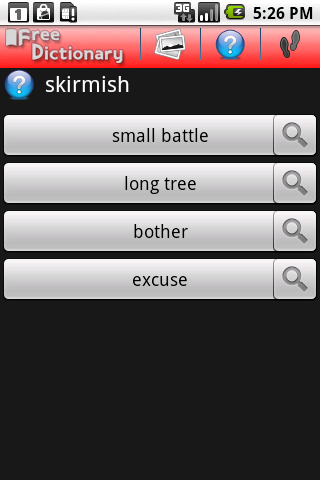 Free Dictionary Org Android Reference