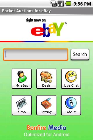 Pkt Auctions eBay Android Shopping