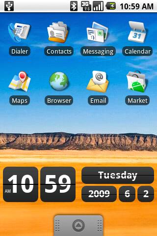 Retro Clock Widget Android Tools