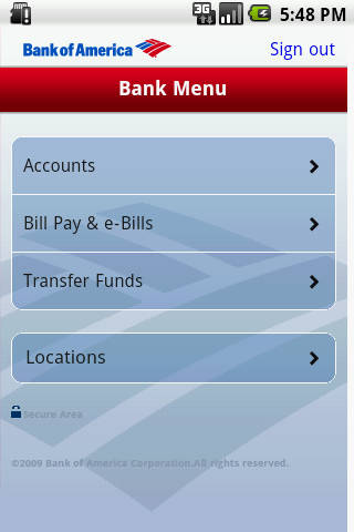 Mobile Banking Android Finance