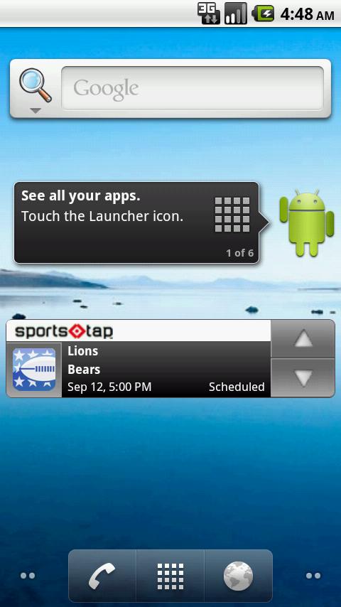 SportsTap Android Sports