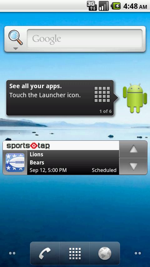 SportsTap Android Sports