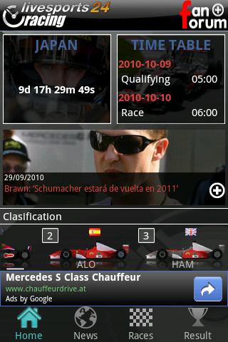 F1™ LIVE RACING Android Sports
