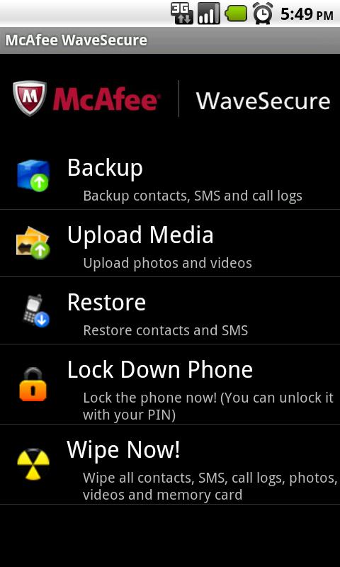 WaveSecure UninstallProtection Android Productivity