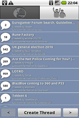 Eurogamer Android Entertainment