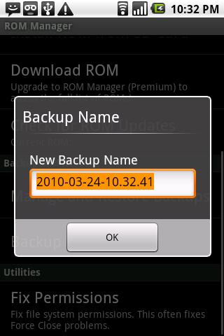 ROM Manager (Premium) Android Tools