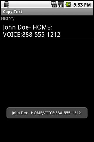 Copy Text Android Tools