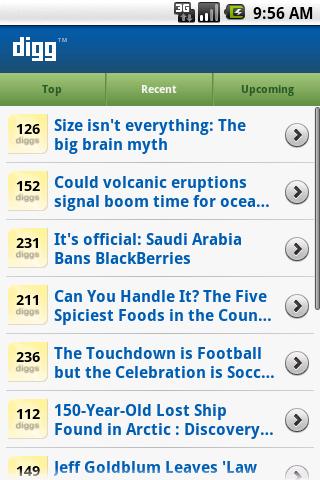 Digg Android News & Weather