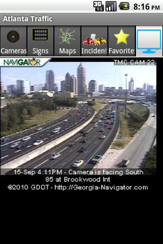Atlanta Traffic Android Travel & Local