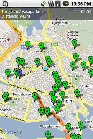 Stockholm City Bikes Android Travel