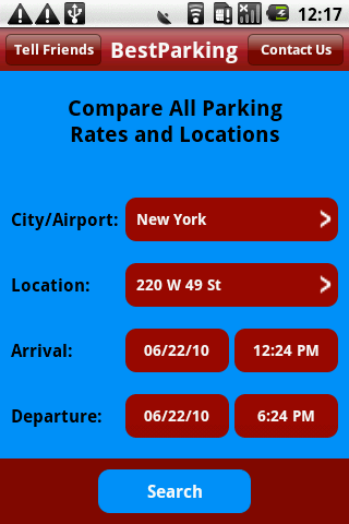 Find Parking  Compare Rates
