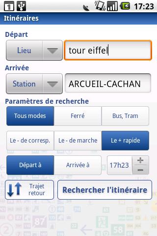 RATP Lite : Subway Paris Android Travel