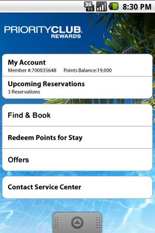 Priority Club® Rewards Android Travel & Local