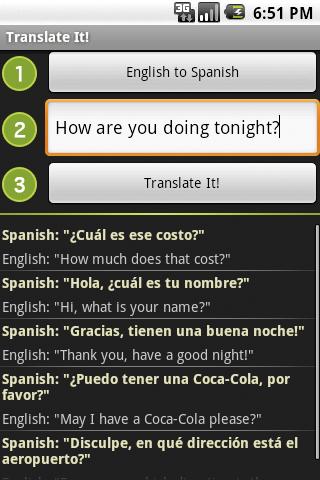 Translate It! Android Travel