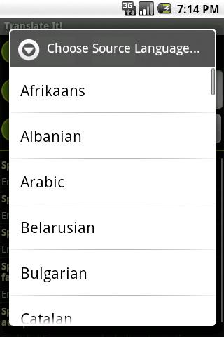 Translate It! Android Travel