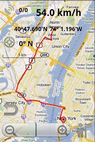 GPS Compass Map