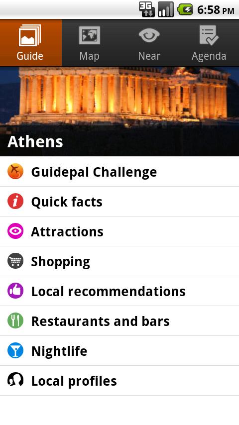 Athens Android Travel