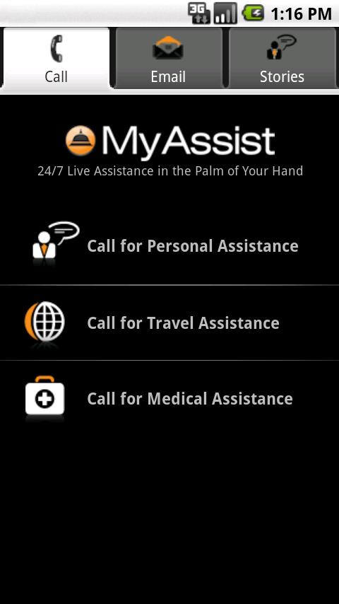 MyAssist Android Travel