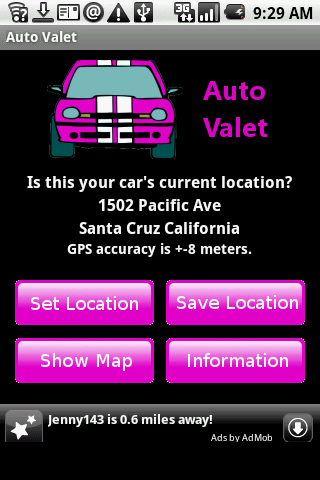 Auto Valet Android Travel