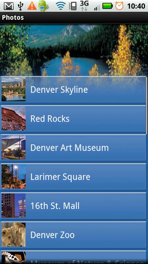 VISIT DENVER – Official Guide Android Travel