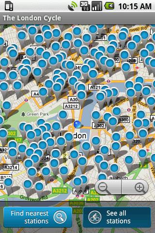 London Cycle Android Travel