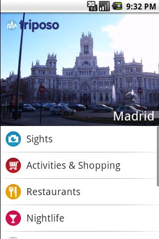 Madrid Travel Guide Android Travel & Local