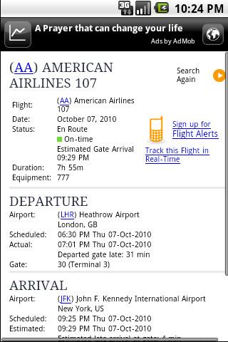 Flight Checker Android Travel