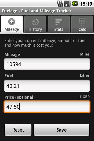 Fuelage Android Travel