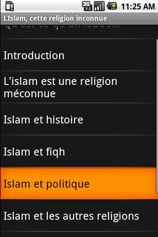 Islam unknown religion_French Android Reference
