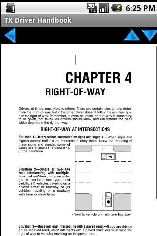 Texas Driver Handbook Android Reference