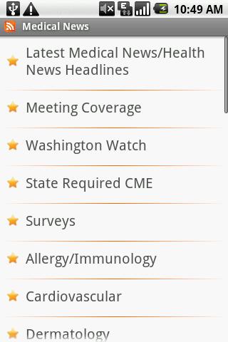 Medical News Android Reference