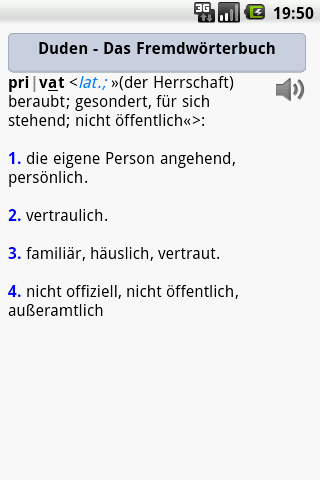 Duden foreign words diction Android Reference