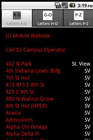 IUBloomington Building Locator Android Books & Reference