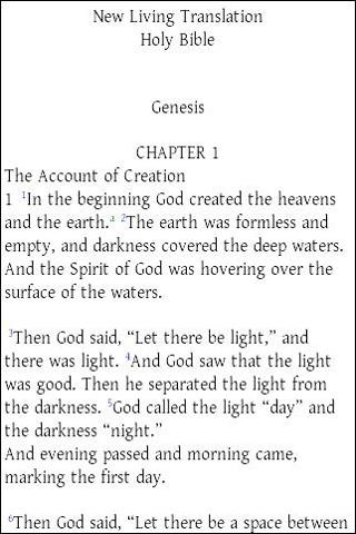 NLT for BibleReader Android Books & Reference