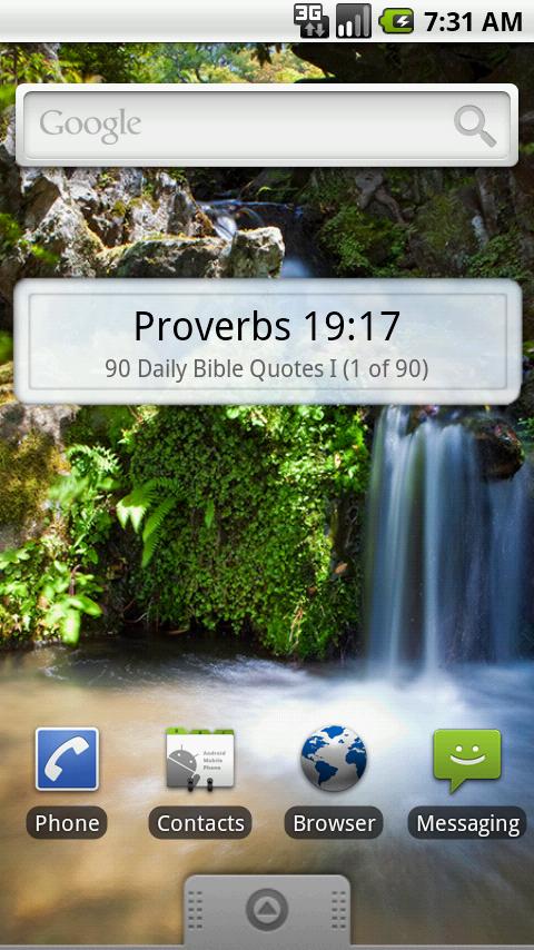 90 Daily Bible Quotes I Android Reference