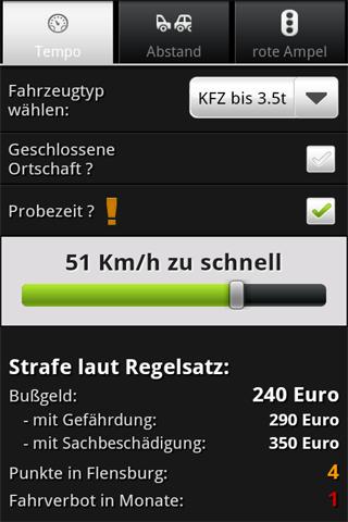 Bußgeldrechner Android Reference