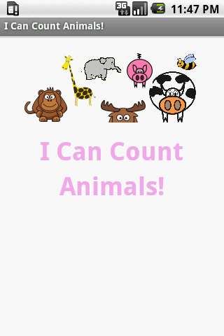 I Can Count Animals Android Reference