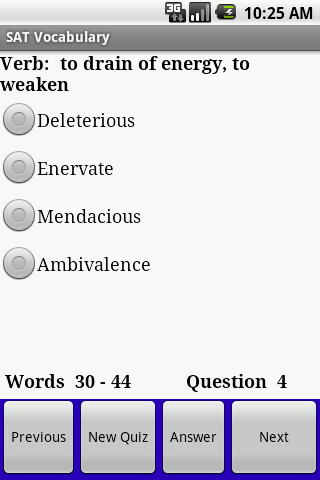 SAT GRE Vocabulary for Android Android Reference