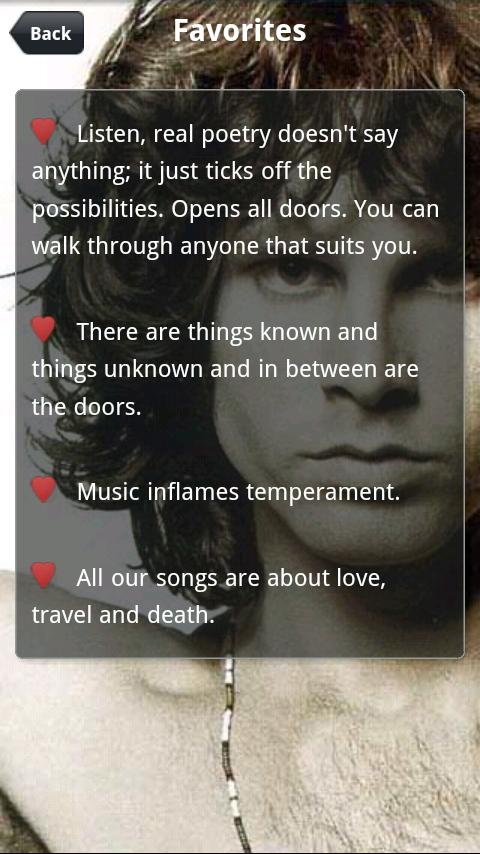Jim Morrison Quotes Android Reference