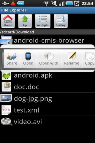 Content Center – File Explorer Android Productivity