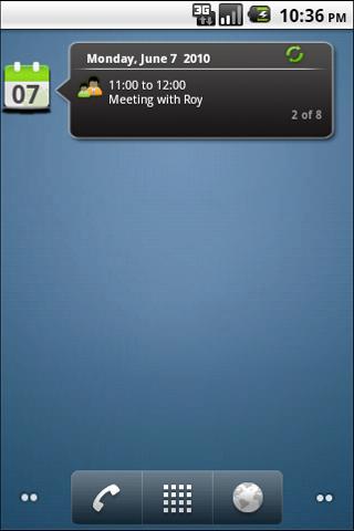 GCalendar Widget Android Productivity