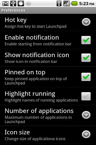 Launchpad Android Productivity