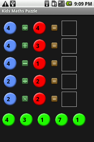 Kids Maths Puzzle Android Productivity