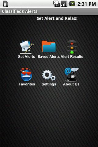 Classifieds Alerts Android Productivity