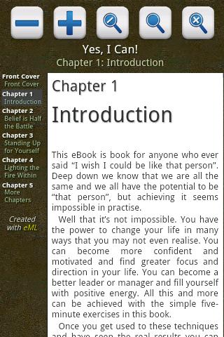Yes, I Can! – Free eBook Android Productivity