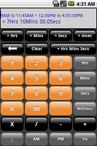 Time Calculator Pro Android Productivity