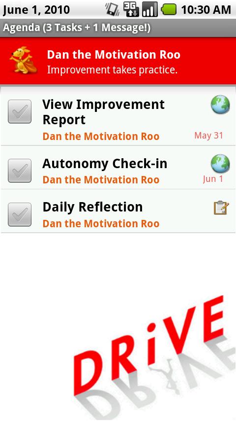 Motivation Coach Android Productivity