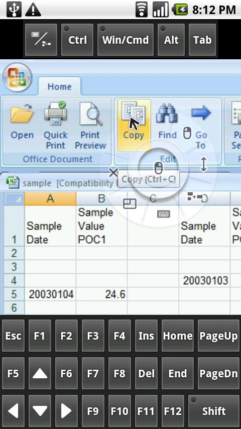 Wyse PocketCloud Free RDP/VNC Android Productivity