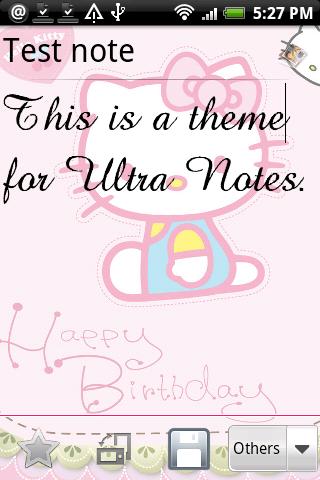 Ultra Notes theme – Kitty M 1 Android Productivity